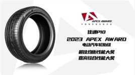 佳通P10,2023 APEX AWARD高性能轮胎评选  