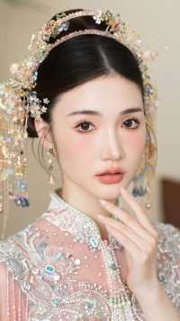 中式新娘妆容教程