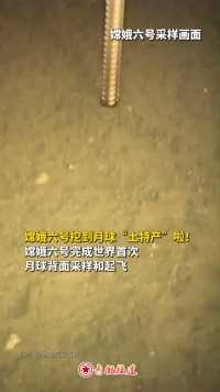 太“中”啦！嫦娥六号在月球背面挖到“土特产”啦！

#资讯 #科技 #月球 