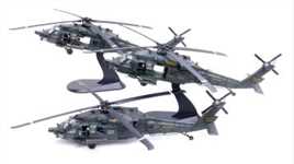 铁流三款新品MH-60黑鹰直升机摩加迪沙行动合金成品模型全网首测先睹为快
