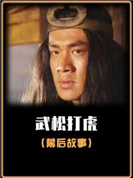 以前演员拍戏也太拼了，丁海峰连真老虎都敢打#武松打虎 #水浒传 