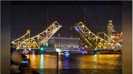 2023年5月1日解放桥开桥，全城曙目，游客真多