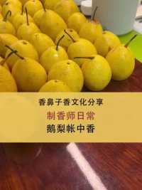 鹅梨香为什么没有梨子味，因为没加梨子香精#中国香文化 #天然香 #如何制香