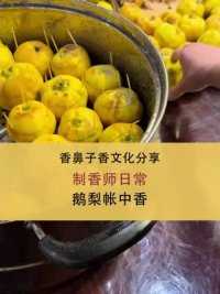 提到中国香，你能想到哪款香？#中国香文化 #鹅梨帐中香#天然香