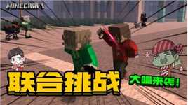 我的世界  大嘴挑战巨屋生存  来自小蛙的无情嘲讽？