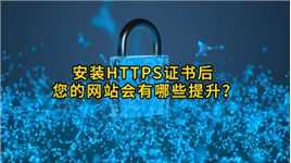 安装HTTPS证书后，网站有哪些质的提升？#ssl证书#网站安全#信息安全