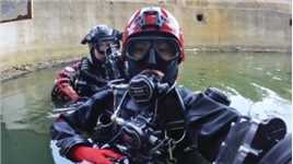 如果丧尸危机，我靠这身装备能活多久#yo悠的潜水日常 #生化危机 #水下摄影 #潜水 #技术潜水