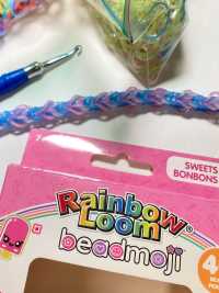 彩虹编织机手链 