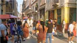 哈瓦那老城#街头民俗表演#旅行