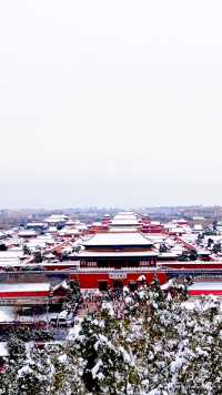 雪后故宫博物院#北京2024年第一场雪#手机拍摄#原创作品