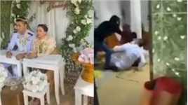 女子上网刷到婚礼视频，新郎竟是结婚16年丈夫，怒闯现场讨要说法