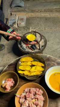 传统美食：蛋饺，也叫黄金饺，记得小时候过年才做！