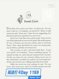 One Story a Day - Day 1159 Sweet Corn