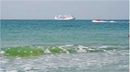 夏天快到了，你在广西北海银滩坐过船出海吗？