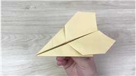 超强纸飞机教程，真的能飞特别远 #折纸教程