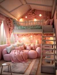 如果小时候就有这样的卧室，那该有多幸福#好设计看这里 #装友齐分享 #室内设计