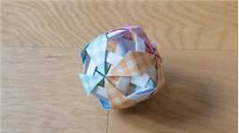 【折纸】来折个花球吧，结实又好玩