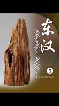 风靡东汉的五木香，你知道取自哪五种木材吗？
