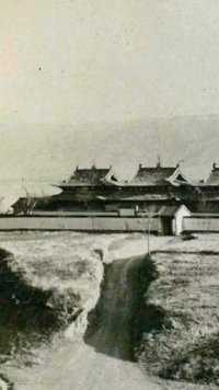 一百年前的山西运城池神庙三大殿！#我的运城 #历史 #老照片#传统文化 #珍贵影像