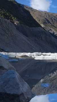 西藏来古冰川美景