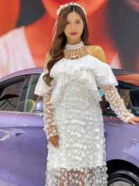 2023重庆国际汽车展览会模特小姐姐真漂亮！ 