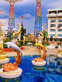 泰国的童话世界富贵黄金屋。  