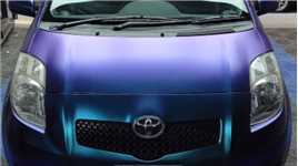 Toyota Yaris 變色龍紫幻藍