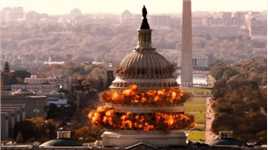 电影惊天危机：数名恐怖分子5分钟打下美国白宫，挟持总统启动核武器！