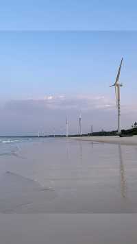 治愈的大海和风车#海南文昌木兰湾