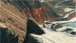 元旦的安集海大峡谷！#新疆的冬天究竟有多美 #新疆