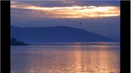 深秋太湖🈶这样的黎明