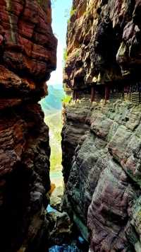 红石峡景区丽景实拍之三