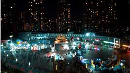 鼓楼文化广场夜景#最美夜景#沧州