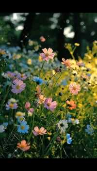 赏花听歌美景如画 ＃总有一朵花属于你的春天＃花的世界很美＃赏花听音乐