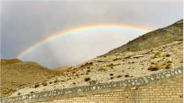 《彩虹》拍摄于西藏. 日喀则. 仁布