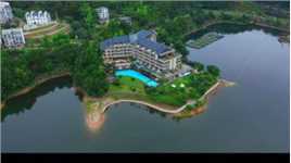 千岛湖建在风景里的酒店，历时8年建成，足不出户即可赏湖景
