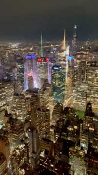 补上纽约曼哈顿的夜景