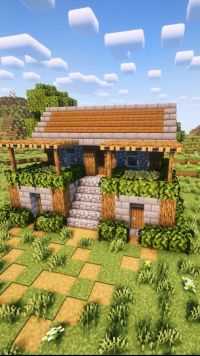 我的世界建造乡村小屋