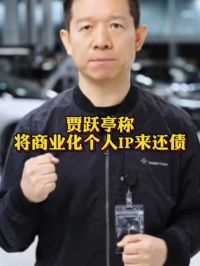 #贾跃亭称将商业化个人IP来还债