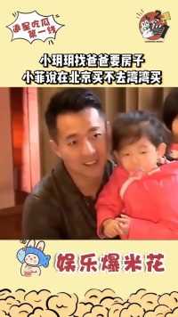 小玥玥找爸爸要房子小菲说在北京买不去湾湾买。