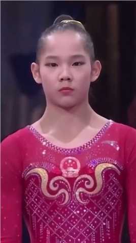 中国姑娘唐茜靖刻苦训练，大小伤无数 年仅16岁在国际世锦赛完美发挥勇夺亚军