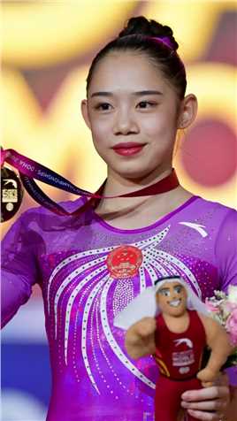 18岁中国姑娘刘婷婷平衡木高难度完成表现出色！惊艳世界为国争光