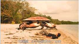 《怪兽之岛》第13集男人捡到一千万美刀，结果被牛一样大的螃蟹抢走