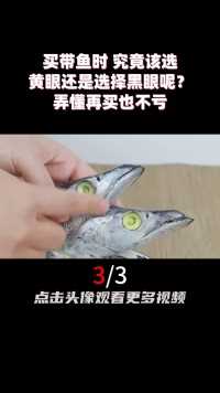 买带鱼时，究竟该选黄眼还是选择黑眼呢？弄懂再买也不亏 (3)