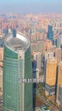 武汉中心大厦,闲置至今,不知道是什么原因？可惜了,曾经华中第一高楼