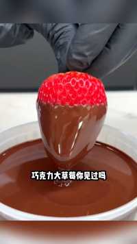 巧克力大草莓你见过吗？