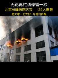 北京长峰医院火灾，29人遇难
