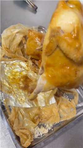 “古法盐焗鸡”保留了食材的最鲜香的味道,不添加任何调料！#今天吃什么呀 