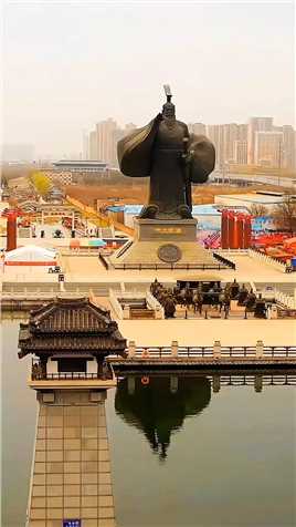 这就是国内zui大皇帝雕像汉武大帝，千古一帝刘彻，真了不起，唯有这首BGM才配得上他的雄风