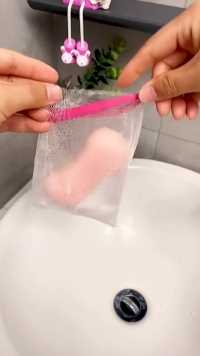 经常洗澡的 一定要备上这样一个起泡网 轻松出泡 居家必备 肥皂不乱也不浪费